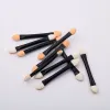Double-headed latex eyeshadow brush, sponge eyeshadow stick, multi-color blending brush, eye makeup brush, retouching and beauty tools wholesale Item Picture